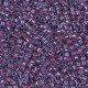 Miyuki delica Beads 11/0 - Hot pink lined aqua ab DB-1758